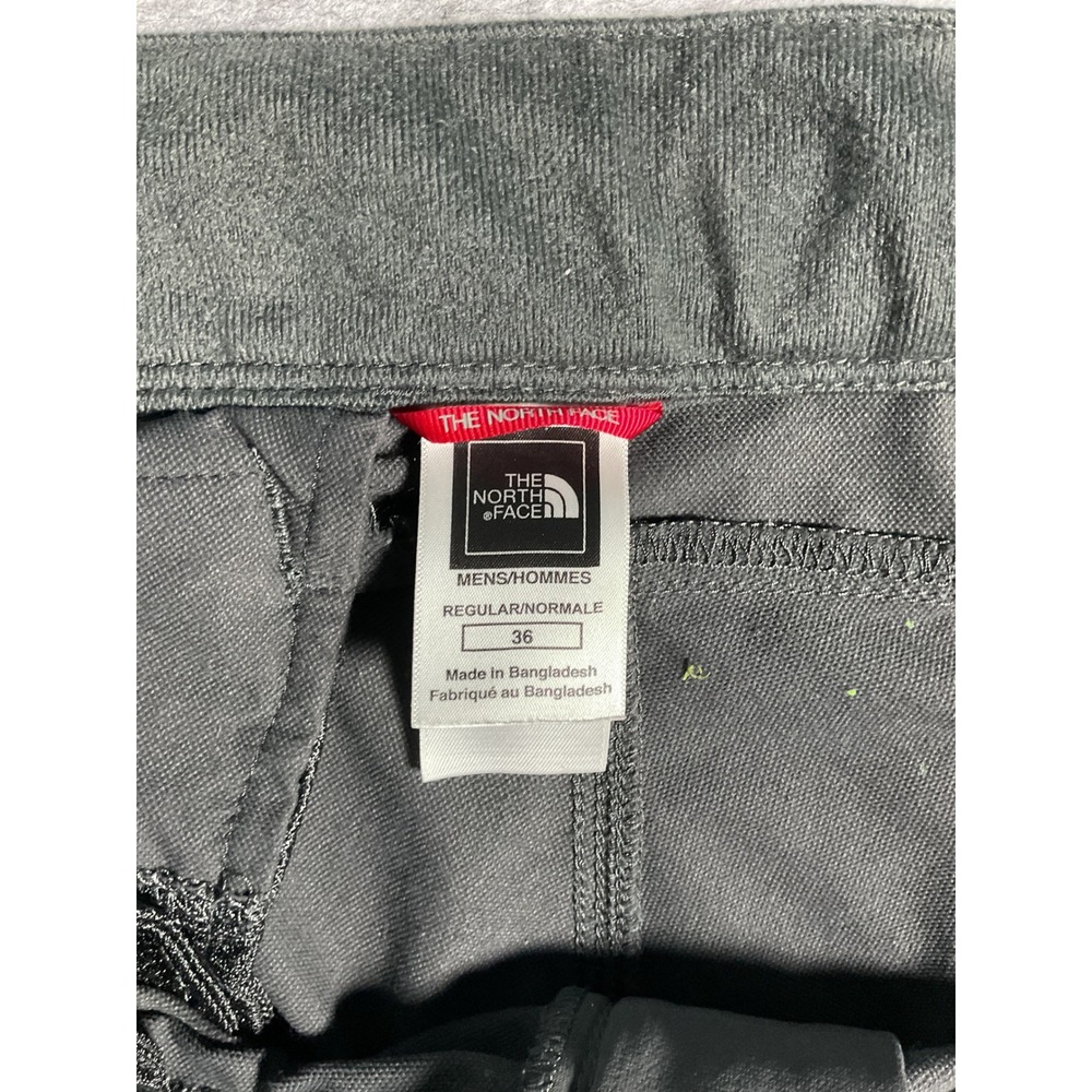 The North Face Mens Size 36X32 Gray Zip Cargo Hiking Pants Belted - Picture 4 of 7